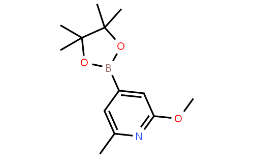 6-METHOXY-2-PICOLINE-4-BORONIC ACID, PINACOL ESTER