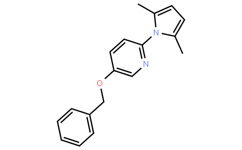 5-(Benzyloxy)-2-(2,5-dimethyl-1H-pyrrol-1-yl)pyridine
