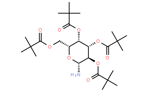 2,3,4,6-四-O-叔戊酰基-beta-D-吡喃半乳糖胺