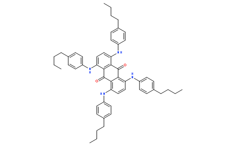 1,4,5,8-tetrakis(4-butylanilino)anthracene-9,10-dione