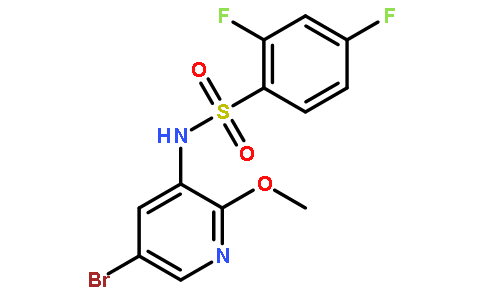 N-(5-Bromo-2-methoxypyridin-3-yl)-2,4-difluorobenzenesulfonamide