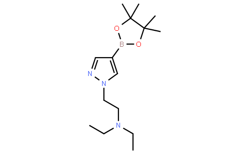 N,N-Diethyl-2-(4-(4,4,5,5-tetramethyl-1,3,2-dioxaborolan-2-yl)-1H-pyrazol-1-yl)ethanamine