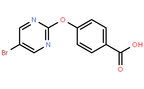 4-((5-Bromopyrimidin-2-yl)oxy)benzoic acid