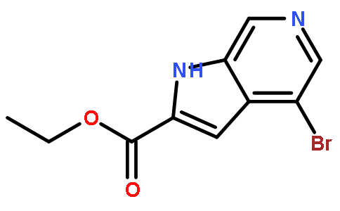 Ethyl 4-bromo-1H-pyrrolo[2,3-c]pyridine-2-carboxylate