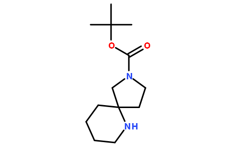 5]癸烷-2-羧酸,1,1-二甲基乙基酯(cas:1086394-55-9 结构式图片