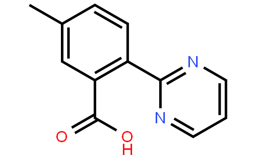 5-甲基-2-嘧啶-2`-基苯甲酸