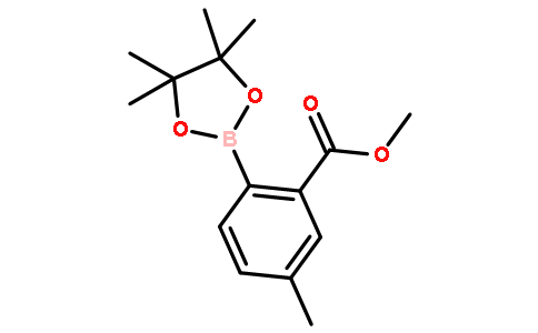 Methyl 5-methyl-2-(4,4,5,5-tetramethyl-1,3,2-dioxaborolan-2-yl)benzoate