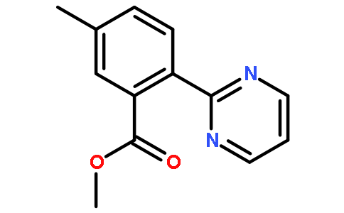 Methyl 5-methyl-2-(pyrimidin-2-yl)benzoate