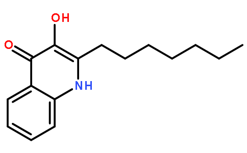 2-Heptyl-3-hydroxyl-4-quinolone