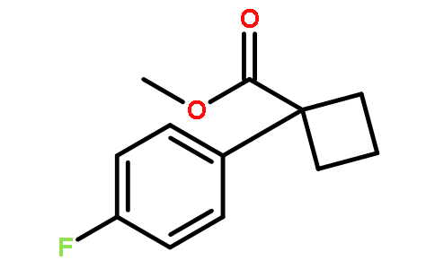 CYCLOBUTANECARBOXYLIC ACID,1-(4-FLUOROPHENYL)-,METHYL ESTER
