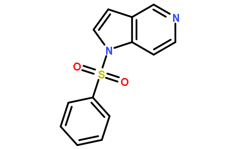 1-benzenesulfonyl-5-azaindole