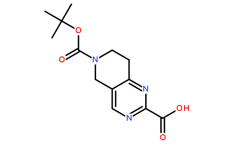 6-(tert-Butoxycarbonyl)-5,6,7,8-tetrahydropyrido[4,3-d]pyrimidine-2-carboxylic acid