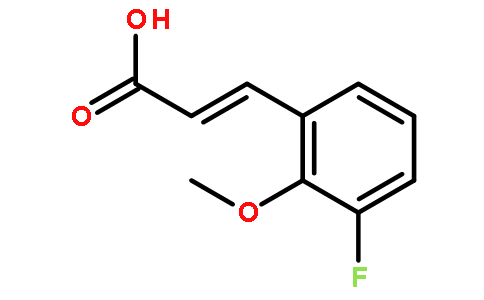 (2E)-3-(3-Fluoro-2-methoxyphenyl)acrylic acid
