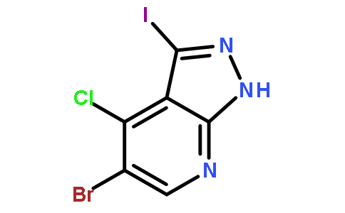 5-Bromo-4-chloro-3-iodo-1H-pyrazolo[3,4-b]pyridine