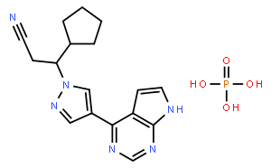 (3R)-3-cyclopentyl-3-[4-(7H-pyrrolo[2,3-d]pyrimidin-4-yl)pyrazol-1-yl]propanenitrile