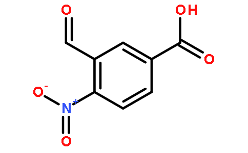 Benzoic acid, 3-formyl-4-nitro-