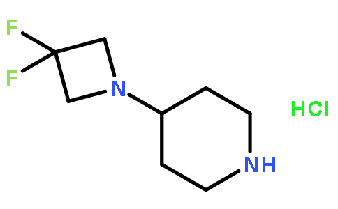 4-(3,3-Difluoroazetidin-1-yl)piperidine