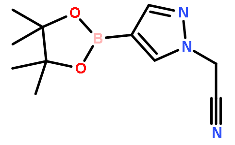 2-(4-(4,4,5,5-Tetramethyl-1,3,2-dioxaborolan-2-yl)-1H-pyrazol-1-yl)acetonitrile