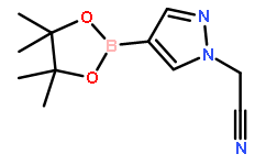 2-(4-(4,4,5,5-四甲基-1,3,2-二氧硼戊烷-2-基)-1H-吡唑-1-基)乙腈
