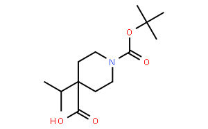 N-Boc-4-异丙基-4-哌啶甲酸