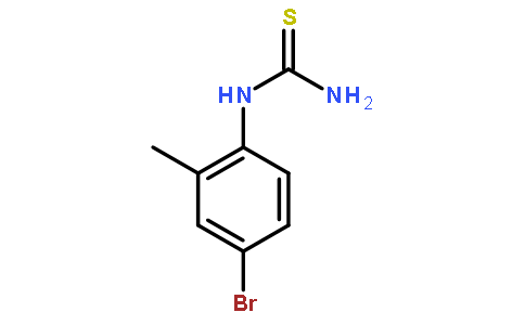 4-溴-2-甲基苯基硫脲