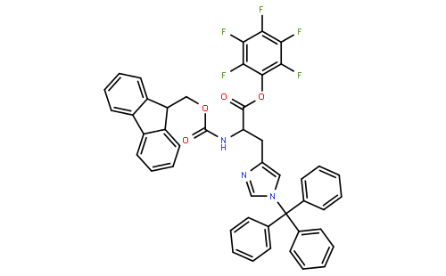 N-Fmoc-N'-三苯甲基-L-组氨酸五氟苯基酯