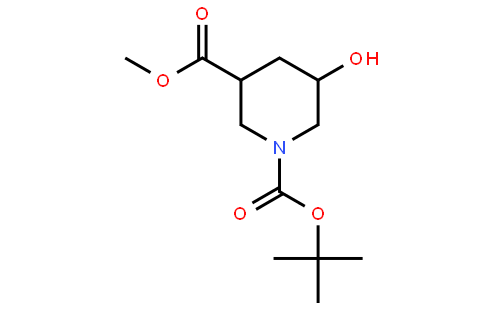 1-Boc-5-羟基-3-哌啶甲酸甲酯