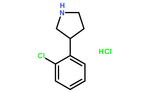 3-(2-Chlorophenyl)pyrrolidine, HCl