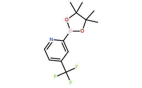 4-(Trifluoromethyl)pyridine-2-boronic acid pinacol ester