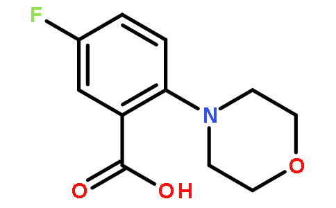 5-Fluoro-2-morpholinobenzoic Acid