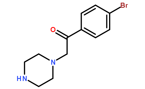 1-(4-Bromophenyl)-2-(piperazin-1-yl)ethanone
