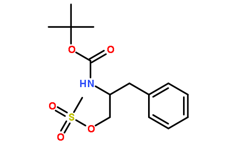 (S)-2-((tert-Butoxycarbonyl)amino)-3-phenylpropyl methanesulfonate