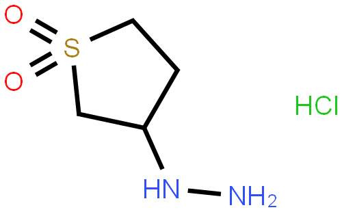 3-肼基-四氢-1H-1L6-噻吩-1,1-二酮盐酸盐