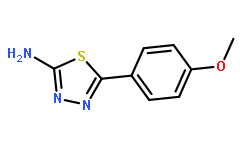 2-Amino-5-(4-methoxyphenyl)-1,3,4-thiadiazole