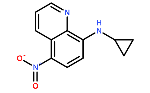 N-Cyclopropyl-5-nitroquinolin-8-amine