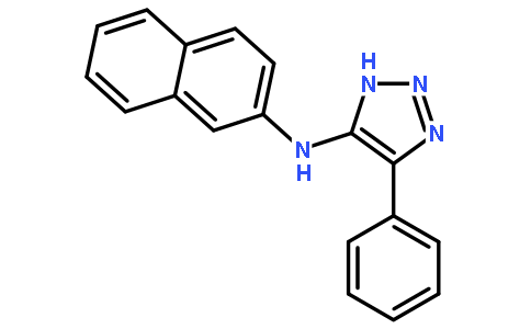 N-(naphthalen-2-yl)-4-phenyl-1H-1,2,3-triazol-5-amine