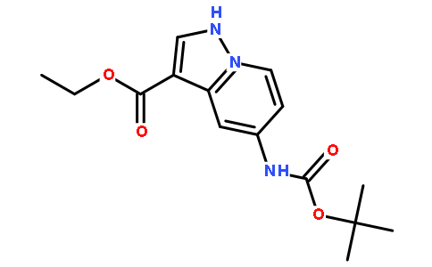 5-[(叔丁氧羰基)氨基]吡唑并[1,5-A]吡啶-3-羧酸乙酯