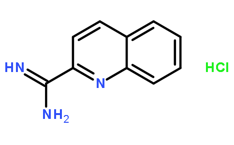 Quinoline-2-carboximidamide hydrochloride