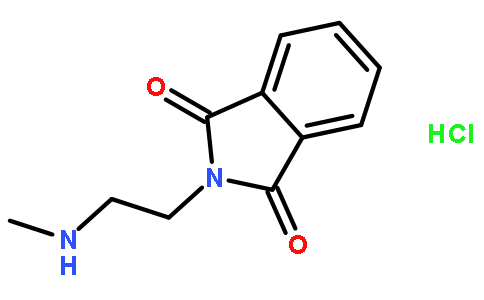 2-[2-(methylamino)ethyl]-1H-Isoindole-1,3(2H)-dione HCl