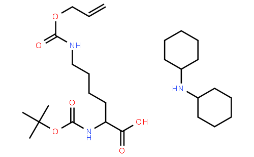 Boc-Lys(Alloc)-OH.DCHA