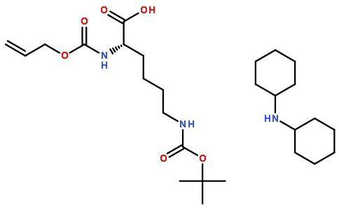 Aloc-l-lys(boc)-oh dcha