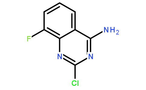 2-Chloro-8-fluoroquinazolin-4-amine
