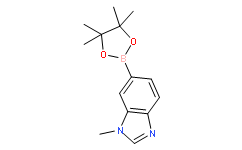 1-甲基-6-(4,4,5,5-四甲基-1,3,2-二氧硼杂环戊烷-2-基)-1H-苯并[d]咪唑