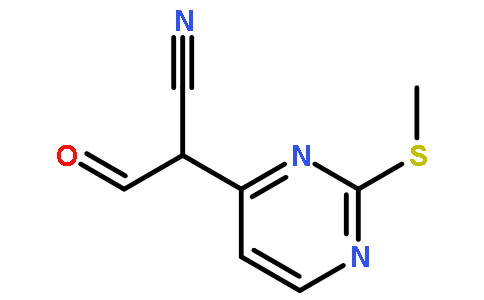 2-(2-(methylthio)pyrimidin-4-yl)-3-oxopropanenitrile