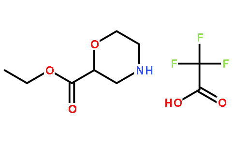 Ethyl morpholine-2-carboxylate 2,2,2-trifluoroacetate