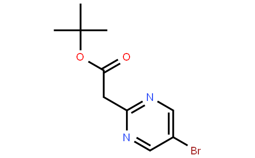 tert-butyl 2-(5-bromopyrimidin-2-yl)acetate