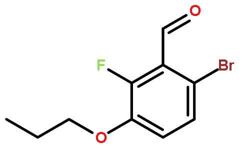 6-Bromo-2-fluoro-3-propoxybenzaldehyde