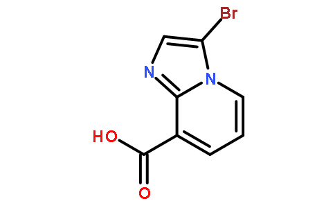 3-溴咪唑并[1,2-a]吡啶-8-甲酸