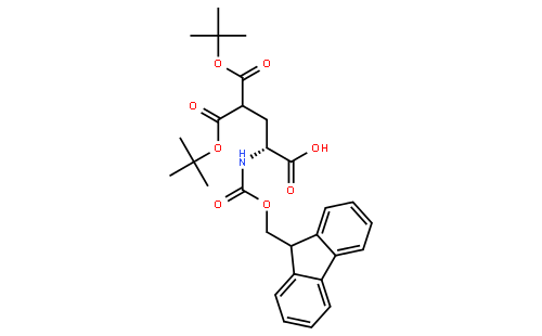 N-(9-芴甲氧羰基)-gamma-羧基-D-谷氨酸 gamma-二叔丁酯