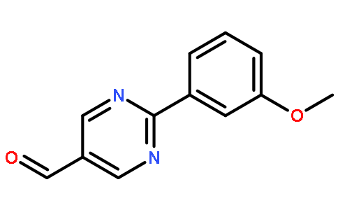 2-(3-Methoxyphenyl)pyrimidine-5-carbaldehyde